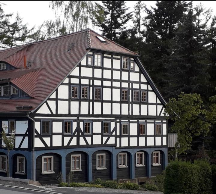 Haus zur alten Bimmelbahn Kurort Jonsdorf Exterior foto