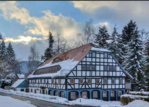 Haus zur alten Bimmelbahn Kurort Jonsdorf Exterior foto